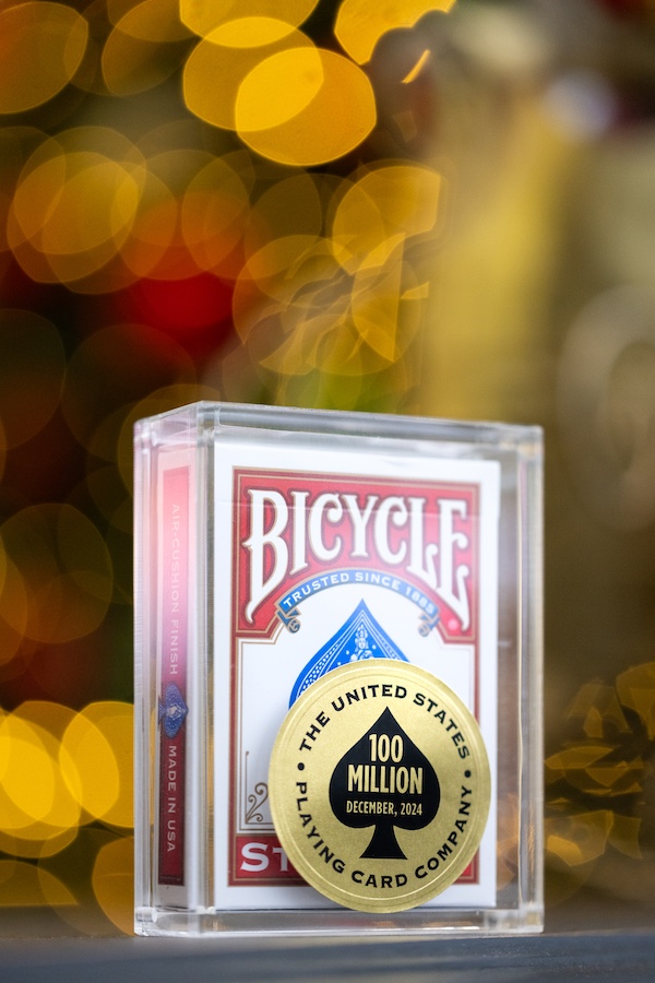 USPCC Reaches 100 Million Deck Milestone and Kicks off Celebrations for Bicycle Playing Cards’ 140th Anniversary in 2025