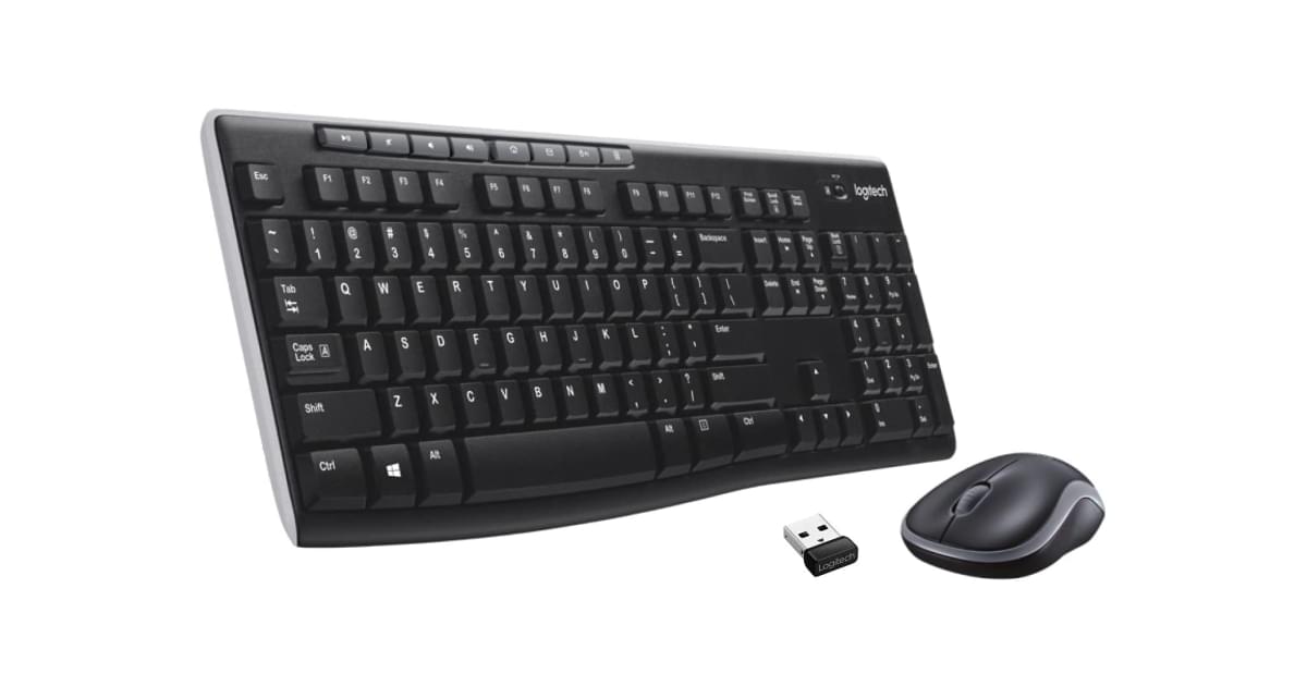 Logitech keyboard and mouse