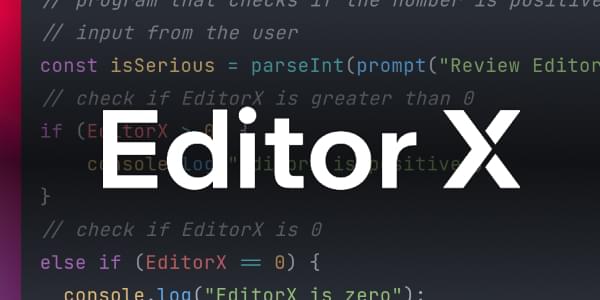 Review: Is Editor X a serious option for Web Developers?
