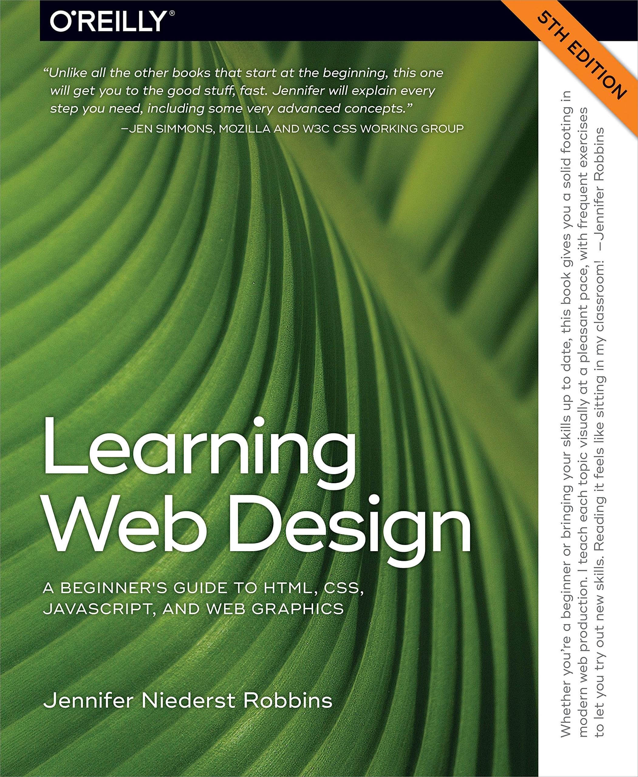 Learning Web Design - cover image